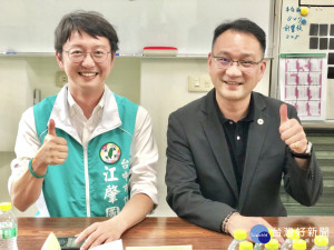 民進黨發言人江昭雄南下力挺江肇國