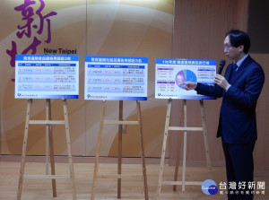 衛生局副局長許朝程指食品宣稱瘦身減肥、除皺回春、漂白除斑等誇大不實，呼籲民眾務必擦亮眼睛、小心受騙。（圖／記者黃村杉攝）
