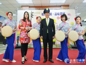 桃園市長鄭文燦出席2018農博小旅行記者會。