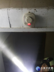 大溪區目前普遍裝設住警器，有效減少火警事件發生。(記者陳寶印攝)
