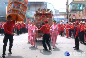 桃園龍德宮南巡 首站駐駕竹蓮寺參香