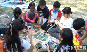 無痕野餐慶祝兒童節 舊社孩子分享歡樂