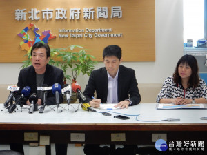 新聞局、環保局、農業局及漁業處等舉行記者會，環保局長劉和然痛批台電隱瞞保育區的事實，先射箭再畫靶，陷環評委員於不義。（圖／記者黃村杉攝）