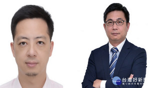 桃園大眾捷運公司總經理陳凱凌（右）請辭，由副總經理蒲鶴章代理。