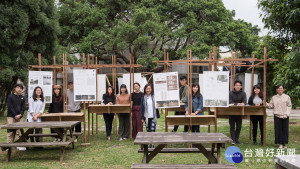 中原大學室內設計系張懷文老師特別帶領室設三「設計發展與細部」課程的學生在校園實作。

