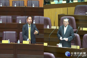 桃園市議員林正峰在議會質詢時，要求航空城公司凍結人事、遇缺不補。