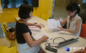 市府組履歷健診服務團 服務求職者