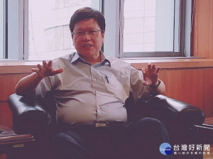 前新北市副市長陳伸賢請辭離開政壇後，回到中興工程顧問社擔任執行長，日前接受媒體記者的專訪。（圖／記者黃村杉攝）