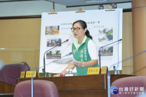 市議員陳治文也就大溪「慢遊、漫城」主題提出建議。(圖／桃園市議會提供)