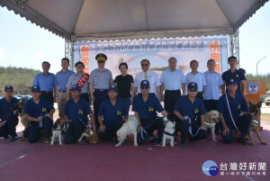 澎湖警犬隊成軍週年　最萌警犬亮相