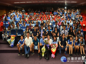 明道學生走向世界舞台。林重鎣翻攝