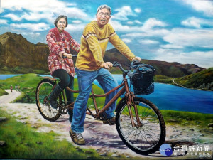 江慧如「塵世情緣」畫展--樂齡樂活。