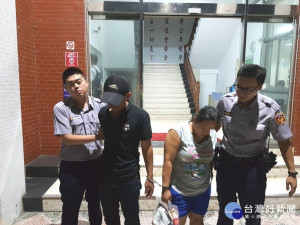 楊梅分局楊梅派出所日前晚間進行轄區旅社臨檢時 查獲夫妻檔印尼籍逃逸移工。