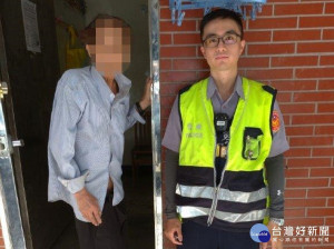 失智老翁外出迷途　警方獲報協助返家