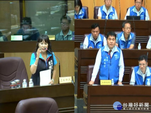 市議員葉明月反映，老街溪二期工程施工需延續，新街溪方面左岸則有徵收私人土地問題待解決。(圖／翻攝桃園市議會網站)