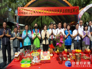 坪林國小教室重建動工。林重鎣攝