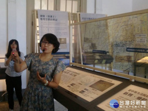 1895-1945臺灣司法建築變遷特展，國定古蹟臺南地方法院展出。