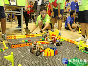 機器人大賽在興大舉行。林重鎣攝