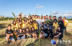 中原大學舉辦「瘋霄裡」系列活動7月中「割稻體驗」大受好評