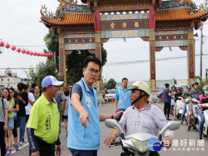 市議員蘇柏興爭取在地機車考照。林重鎣攝