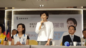 桃園市長候選人楊麗環。