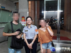 情侶遺失皮夾　警調閱監視器協助尋回