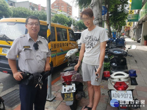 男子不慎遺失機車　熱心警鍥而不捨協助找回
