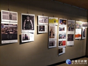 台灣移工影像詩情攝影展。圖／記者鄧富珍攝