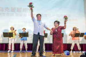 桃園市長鄭文燦參加「107年國際失智症月系列活動－憶起共老，路長情更長音樂會」活動。
