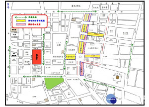 全國老車自救會團體於9月14日（週五）6時起至9月17日（週一）22時止，在台北市中正區中山南路、濟南路、仁愛路及凱達格蘭大道等路段舉辦「抗議空污法修法」集會活動。台北市政府警察局表示，從9月14日早上6時起，將在抗議區域實施階段性管制車輛通行 （視交通狀況提早或延後）。（圖／台北市警察局）