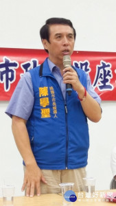 陳學聖說，保護生態的立場與民眾一致，從未改變，給選民的承諾一定會做到。