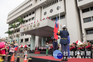 桃園市107年雙十國慶升旗典禮

