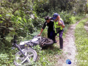 民眾巡視水源地險掉入山崖　屏警獲報即刻救援