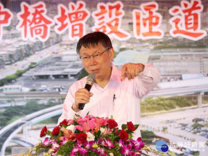 台北市長柯文哲資料照（圖／台北市政府提供）