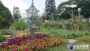 繽紛的園林造景（圖／台北市公園處提供）