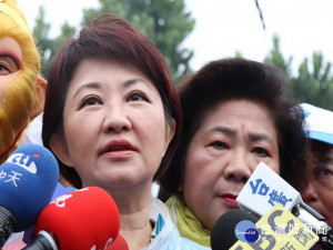 盧秀燕談組小內閣。林重鎣攝