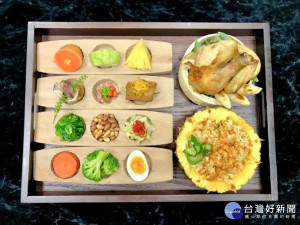 鄭禮財以馬來西亞風味料理獲天廚盃冠軍。（南開科大提供）