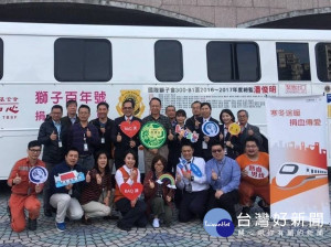 台灣高鐵「寒冬送暖 捐血傳愛」活動，江耀宗董事長以實際行動響應捐血幫助更多有需要的人。（圖／記者黃村杉攝）