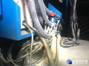 魚塭工寮發電機失火　枋警英勇打火成功