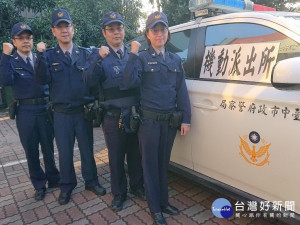 霧峰警方增設機動派出所。林重鎣攝