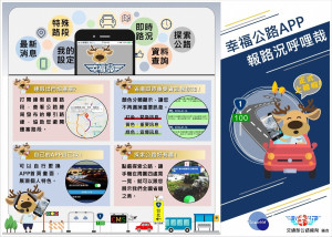 幸福公路APP路況報你知。（圖／高雄市監理所提供）