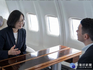 總統蔡英文日前接受CNN專訪。（圖／翻攝自蔡英文臉書）