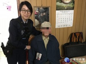 百旬人瑞忽迷途　警民合作助返家