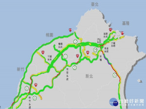 （圖／翻攝自高公局即時路況）