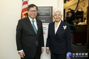 鄭市長於華府會見美國聯邦眾議員Grace Napolitano