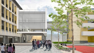 新建校舍模擬圖