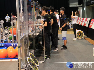 明道參加機器人大賽。林重鎣攝