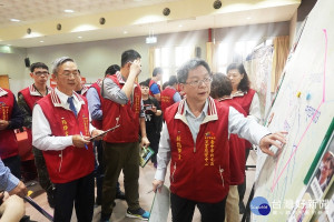 中市各區公所「無腳本」兵棋推演　提升防災應變能力