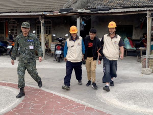 雲林縣政府舉行「108年度災害防救演習」，動員轄內公民營能量，並結合縣府災害防救計畫，驗證行政體系及「國軍支援兵力運用」等應變機制，過程逼真確實。（記者陳昭宗拍攝）
