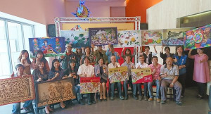 為迎接即將到來的北港朝天宮媽祖遶境，雲林縣政府特別舉辦「神工傳藝」特展，熱烈邀請全國民眾共襄盛舉。（記者陳昭宗拍攝）